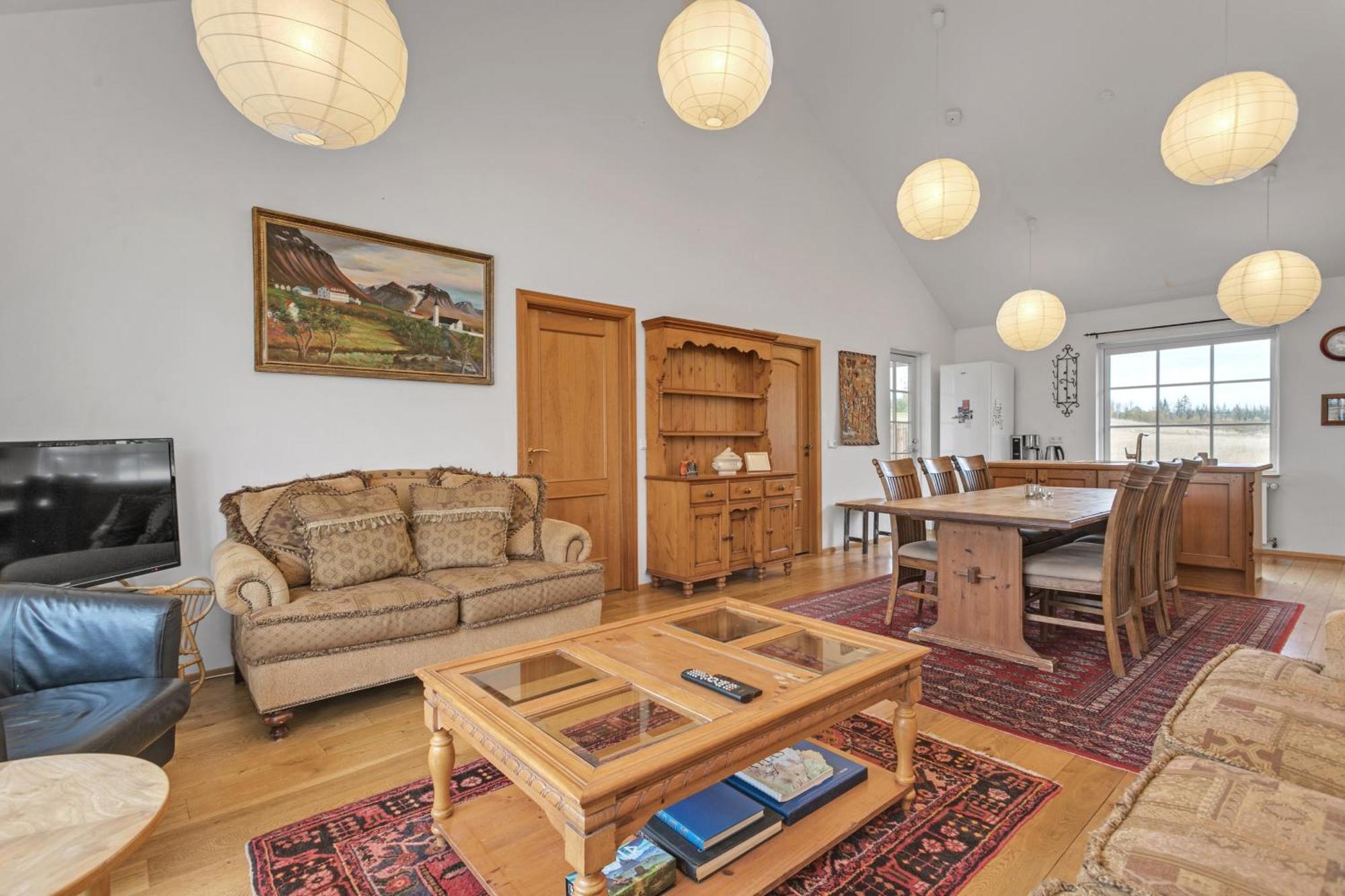 Charming Villa With A Hot Tub, By The Golden Circle Reykholt  Zewnętrze zdjęcie